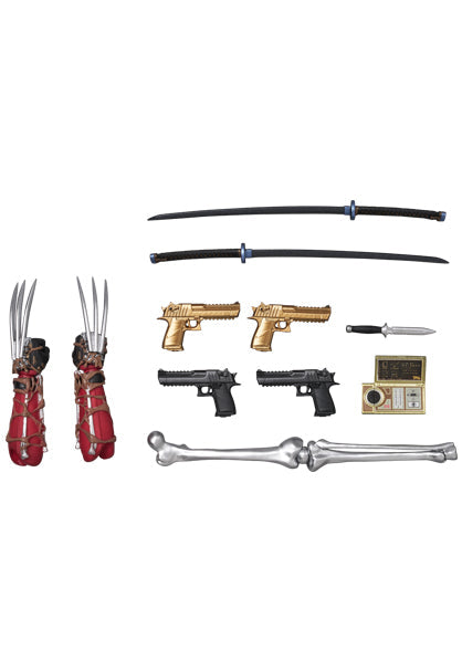 Medicom Toy MAFEX No.284 DEADPOOL Deadpool & Wolverine Ver. Action Figure JAPAN