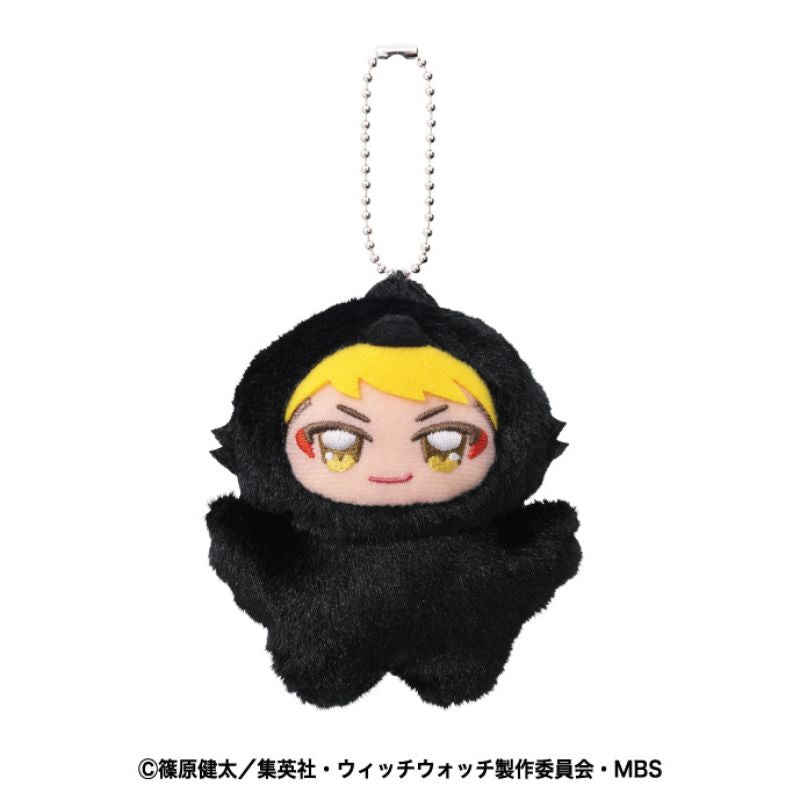 マンウィズ　TOHOシネマ　マスコット　★カミカゼ　ジャンケン★ Ensky Chimikemo Mascot Witch Watch Kanshi Kazamatsuri Plush Doll