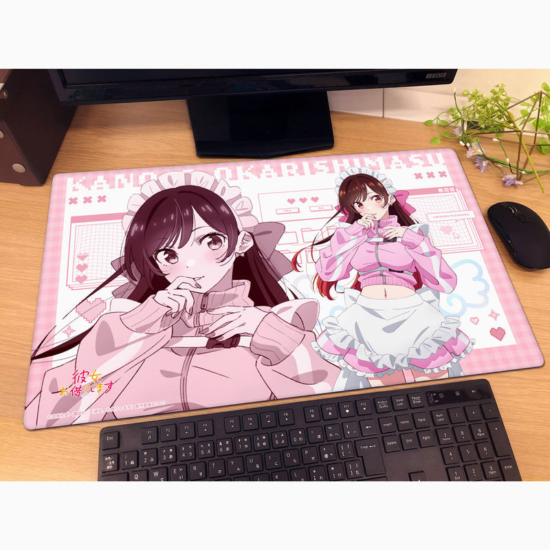 Rent-A-Girlfriend New Illustration Rubber Mat Chizuru Mizuhara Tracksuit Maid