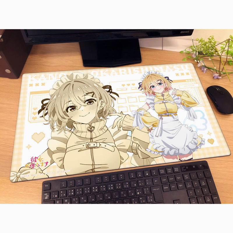 Rent-A-Girlfriend New Illustration Rubber Mat Mami Nanami Tracksuit Maid