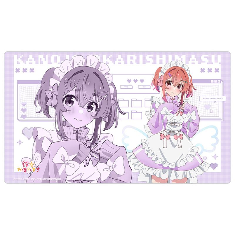 Rent-A-Girlfriend New Illustration Rubber Mat Sumi Sakurasawa Tracksuit Maid
