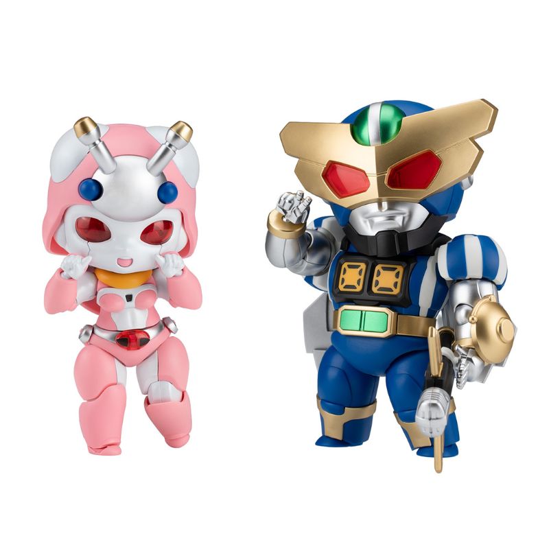 WAVE B-Robo Kabutack Captain Tomborg & Tentoleena Set Model Kit