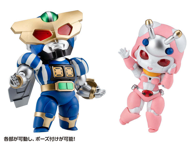 WAVE B-Robo Kabutack Captain Tomborg & Tentoleena Set Modellbausatz JAPAN OFFIZIELL
