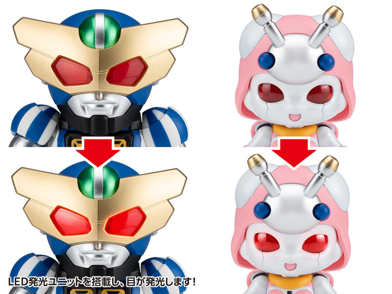 WAVE B-Robo Kabutack Captain Tomborg & Tentoleena Set Modellbausatz JAPAN OFFIZIELL