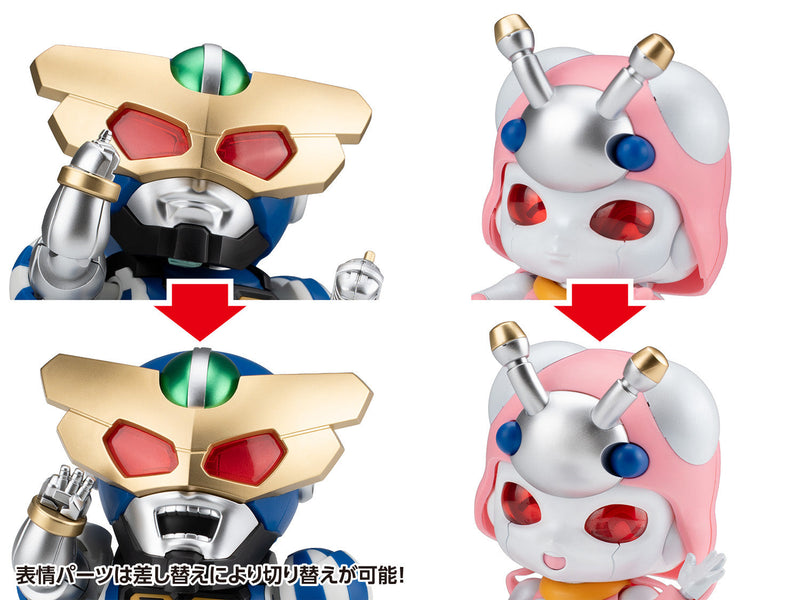 WAVE B-Robo Kabutack Captain Tomborg & Tentoleena Set Modellbausatz JAPAN OFFIZIELL