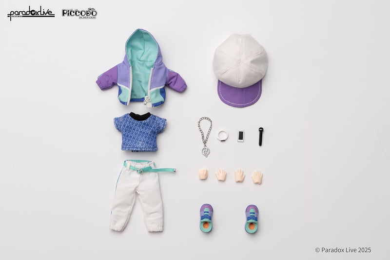 GENESIS PICCODO ACTION DOLL x Paradox Live Kanata Yatonokami Chibi Doll JAPAN