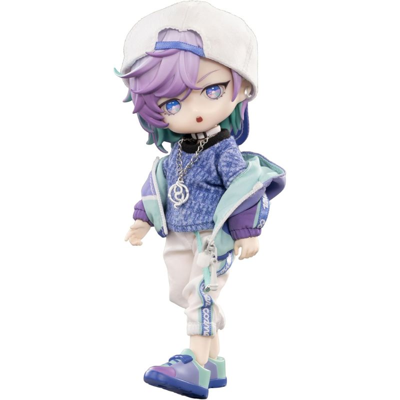 GENESIS PICCODO ACTION DOLL x Paradox Live Kanata Yatonokami Chibi Doll JAPAN