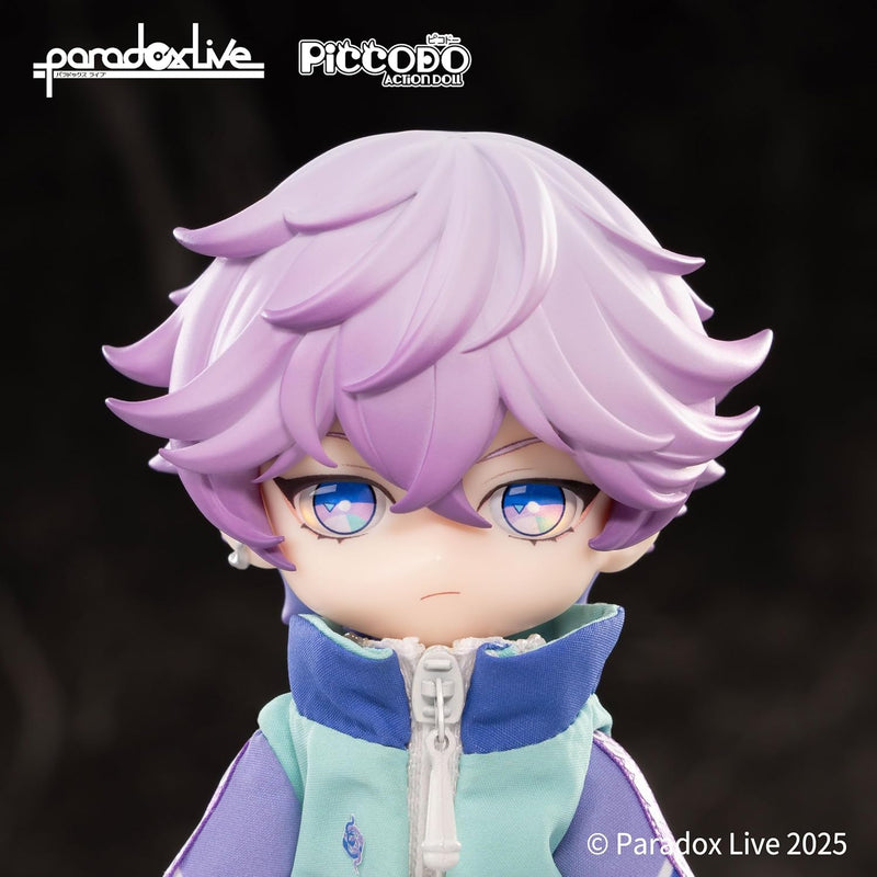 GENESIS PICCODO ACTION DOLL x Paradox Live Nayuta Yatonokami Chibi Doll JAPAN