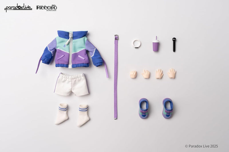 GENESIS PICCODO ACTION DOLL x Paradox Live Nayuta Yatonokami Chibi Doll JAPAN