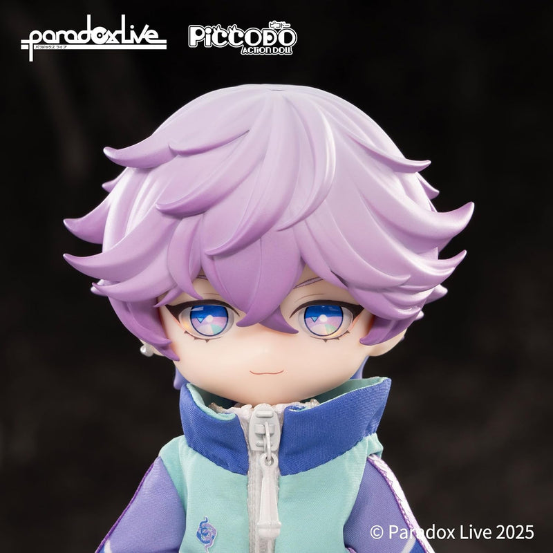 GENESIS PICCODO ACTION DOLL x Paradox Live Nayuta Yatonokami Chibi Doll JAPAN