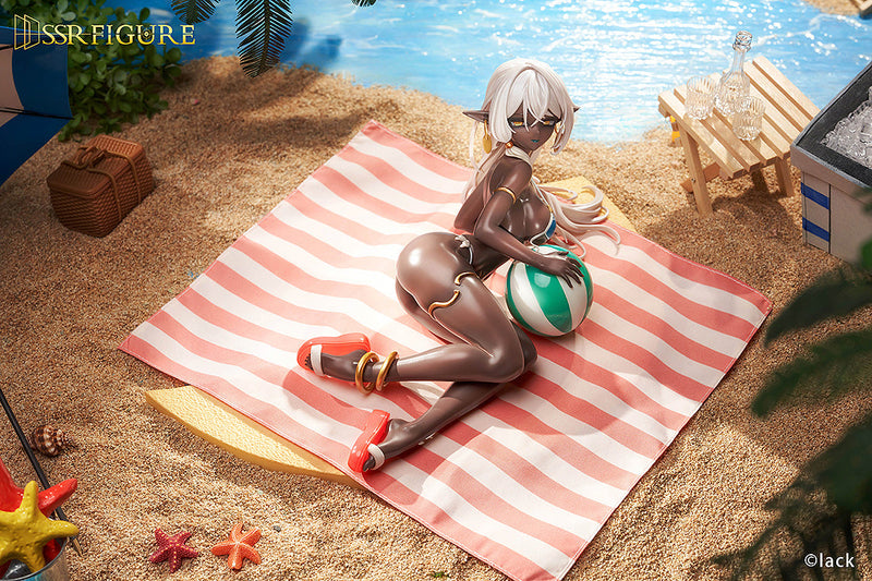 Figura SSR Dark Elf Dancer Summer Ver. Figura 1/7 OFICIAL DE JAPÓN