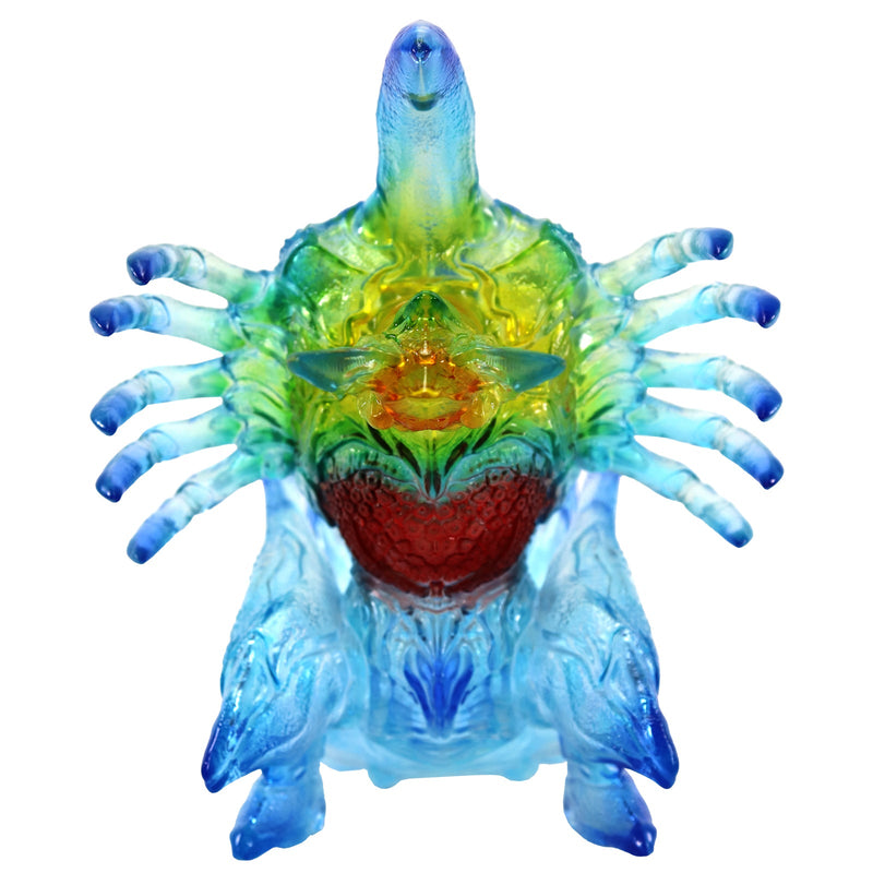 Misura media Vol.7 Giant Legion Forma di lancio di guscio per microonde Figura blu trasparente