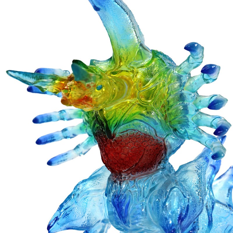 Misura media Vol.7 Giant Legion Forma di lancio di guscio per microonde Figura blu trasparente