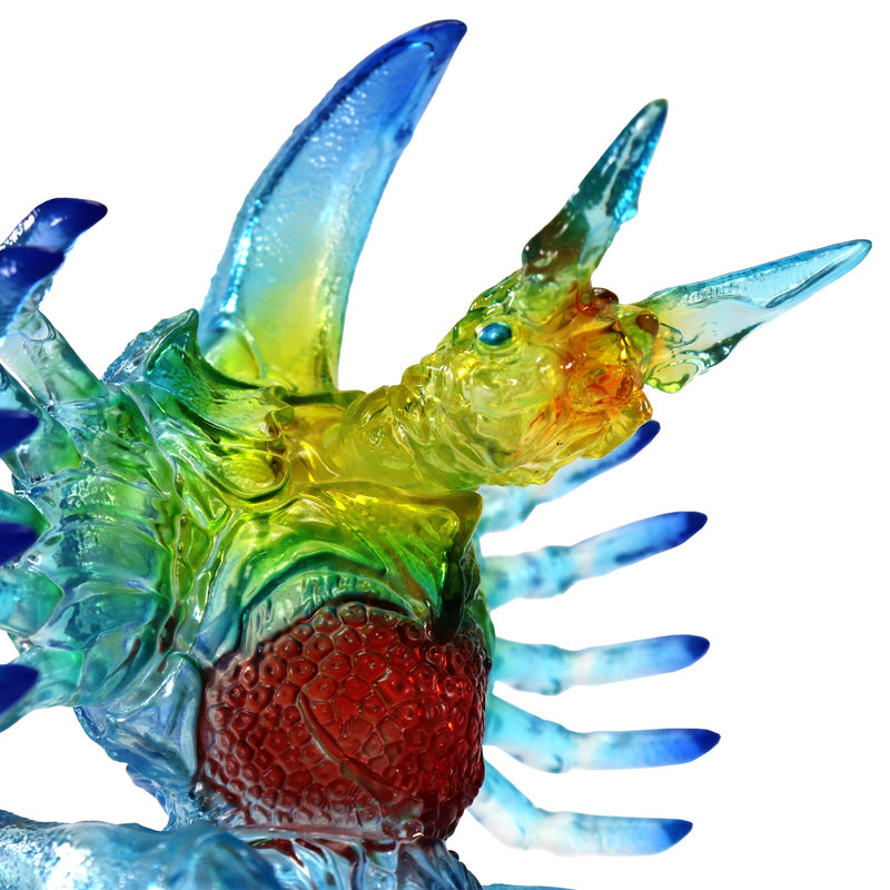 Misura media Vol.7 Giant Legion Forma di lancio di guscio per microonde Figura blu trasparente