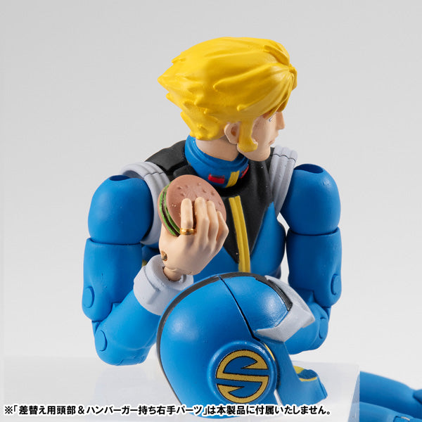 G.M.G. COLLECTION 11 Earth Federation Forces Sleggar Law Normal Suit Ver. Figure