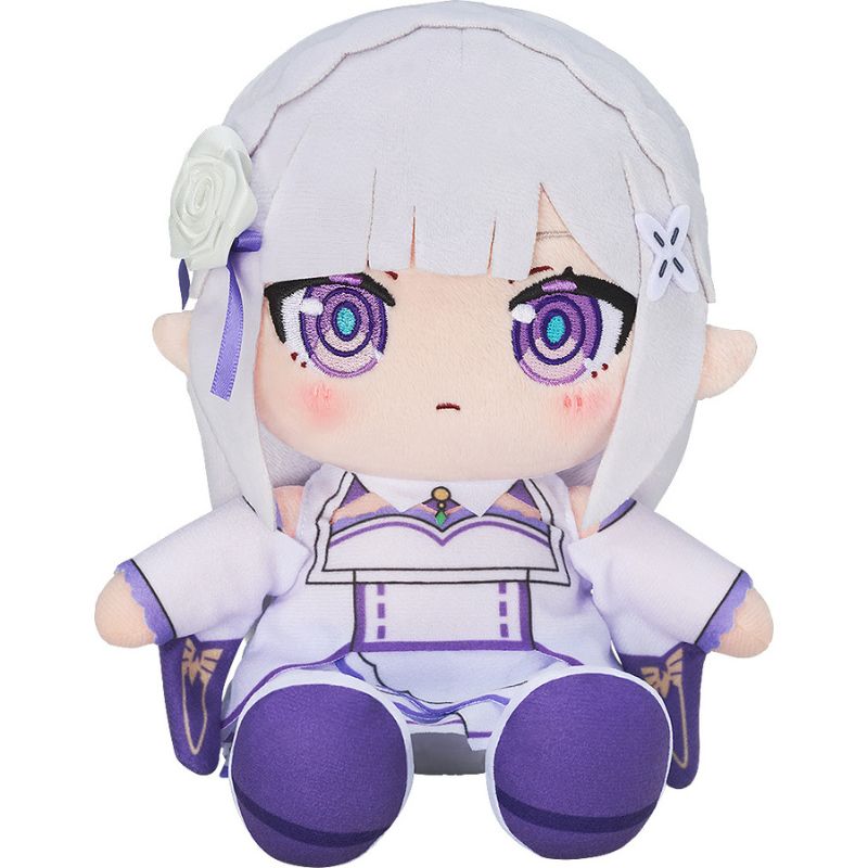 Chocopuni Plush Re:ZERO Starting Life in Another World Emilia JAPAN OFFICIAL