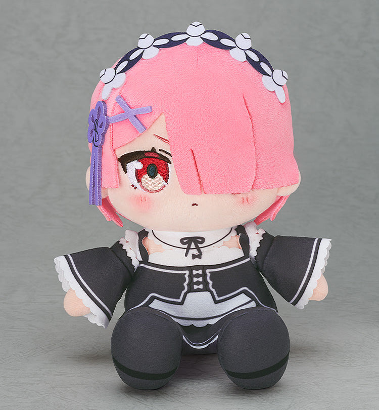 Chocopuni Plush Re:ZERO Starting Life in Another World Ram JAPAN OFFICIAL