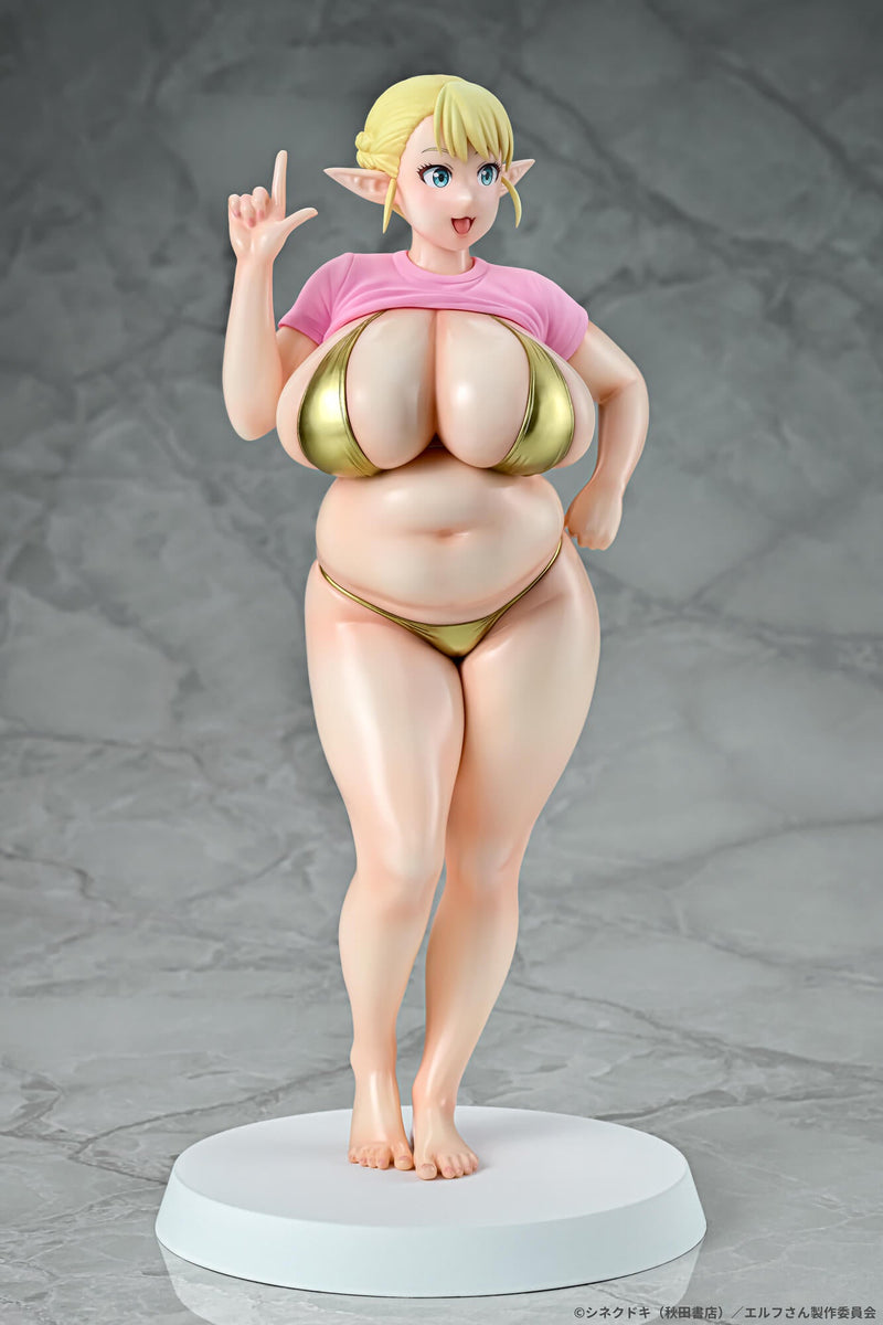 Q-seis Elfo San Wa Yaserarenai. Erufu Gold versão. Figura 1/7 JAPÃO OFICIAL