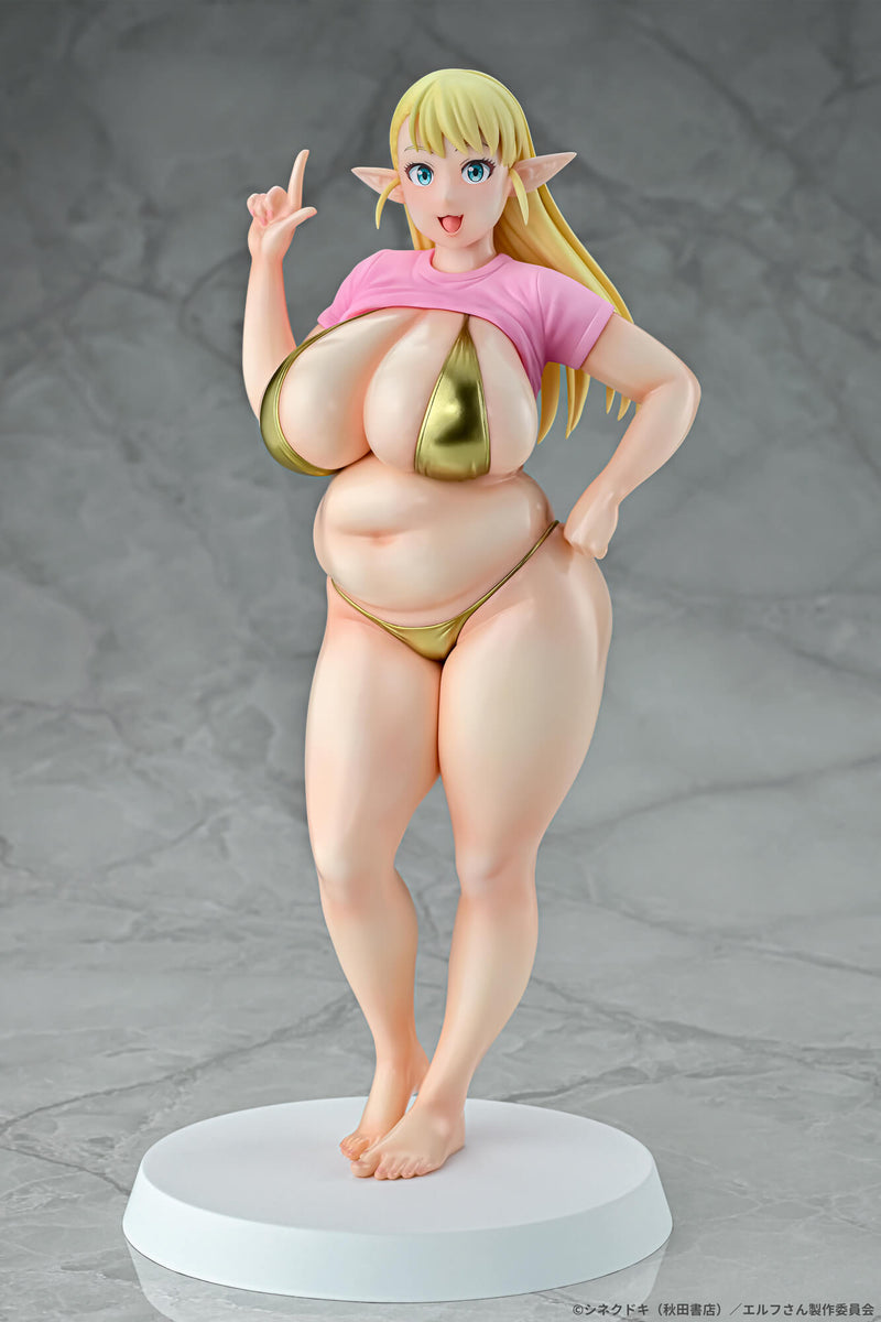 Q-seis Elfo San Wa Yaserarenai. Erufu Gold versão. Figura 1/7 JAPÃO OFICIAL