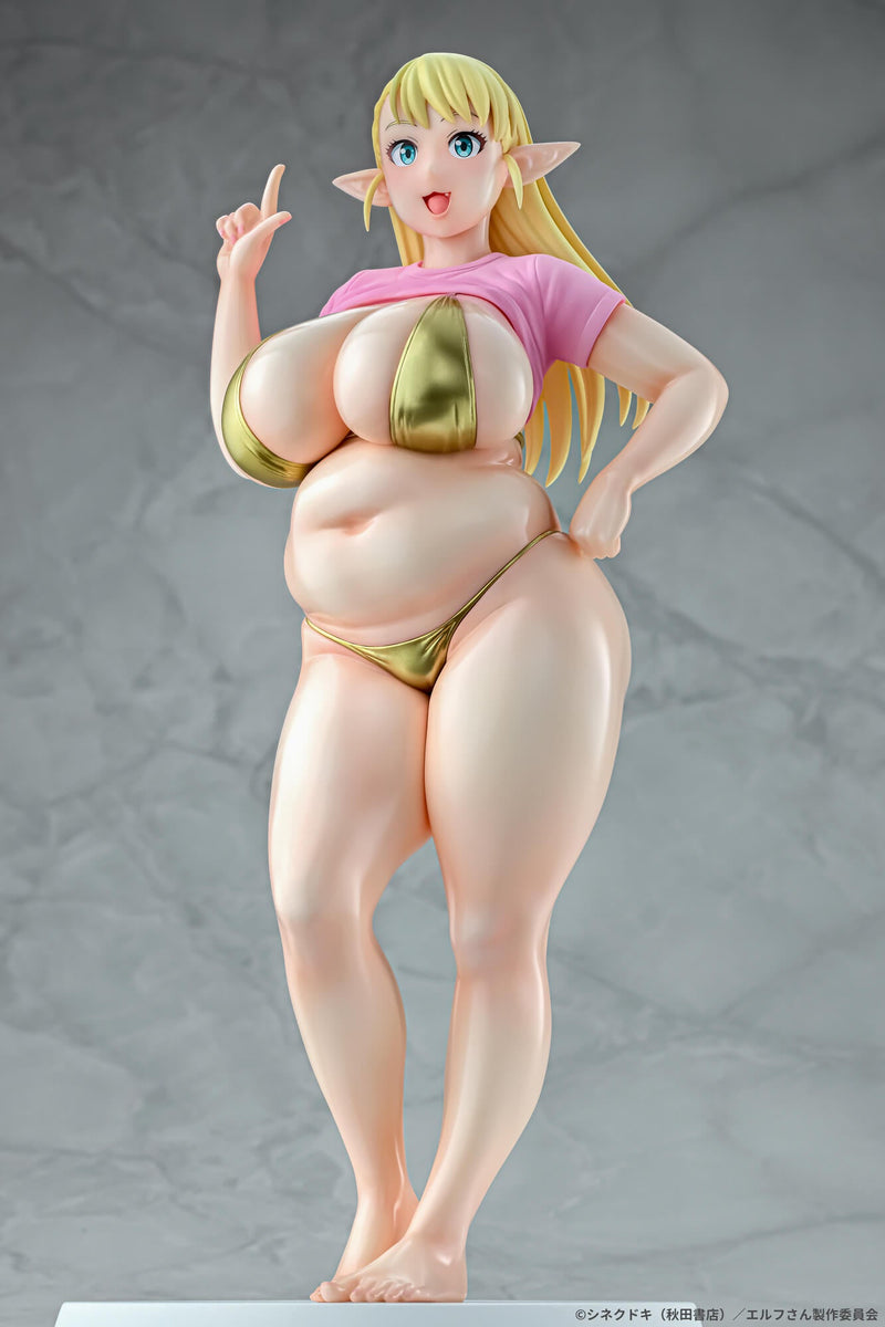 Q-seis Elfo San Wa Yaserarenai. Erufu Gold versão. Figura 1/7 JAPÃO OFICIAL