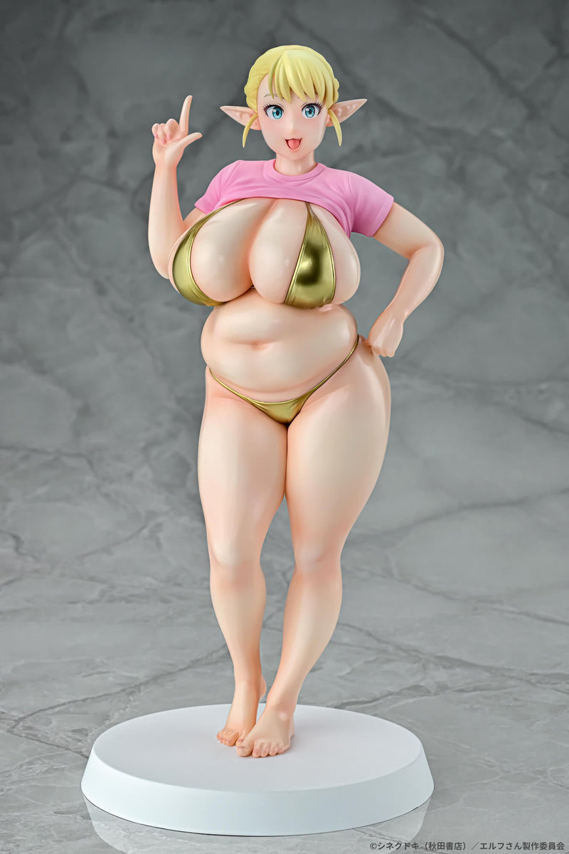 Q-seis Elfo San Wa Yaserarenai. Erufu Gold versão. Figura 1/7 JAPÃO OFICIAL