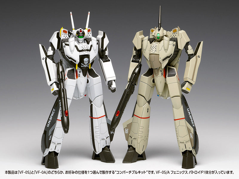 WAVE Macross Zero VF-0S/A Phoenix Battroid Cabrio 1/100 Modellbausatz JAPAN