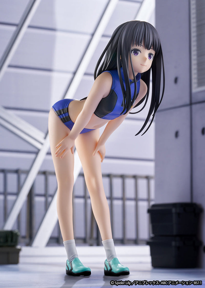 ques Q Lycoris Recoil Takina Inoue Training Wear 1/7 Figura UFFICIALE GIAPPONE