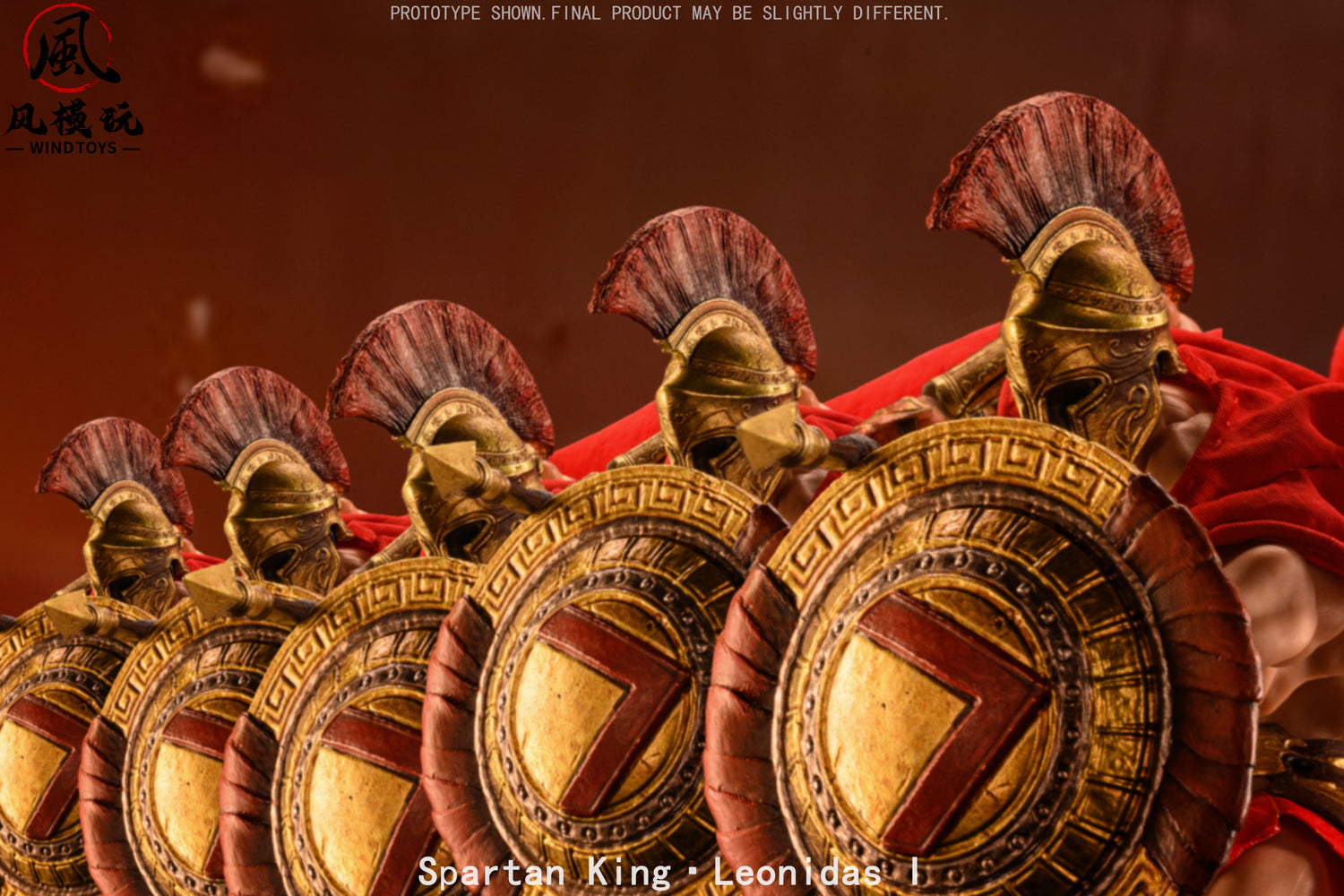 WIND TOYS Spartan King Leonidas 1 Standard Edition 1/12 Action