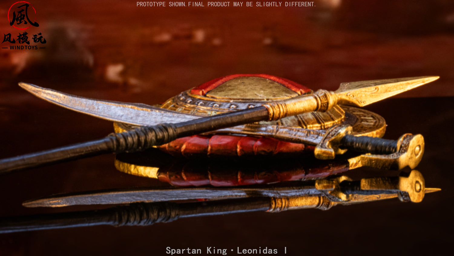WIND TOYS Spartan King Leonidas 1 Standard Edition 1/12 Action