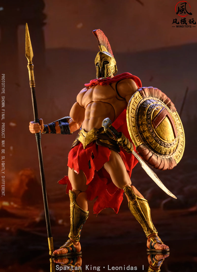 WIND TOYS Spartan King Leonidas 1 Standard Edition 1/12 Actionfigur JAPAN