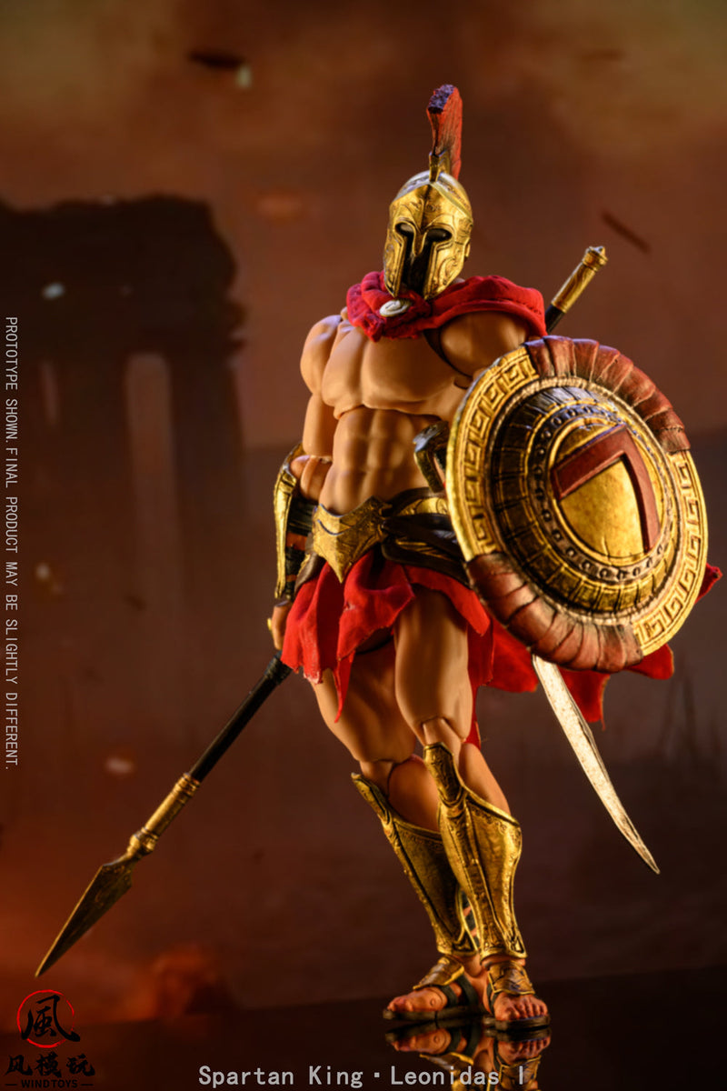 WIND TOYS Spartan King Leonidas 1 Standard Edition 1/12 Actionfigur JAPAN