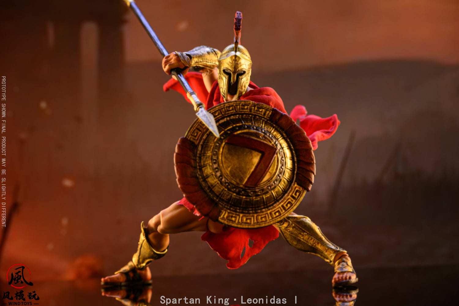 WIND TOYS Spartan King Leonidas 1 Standard Edition 1/12 Action