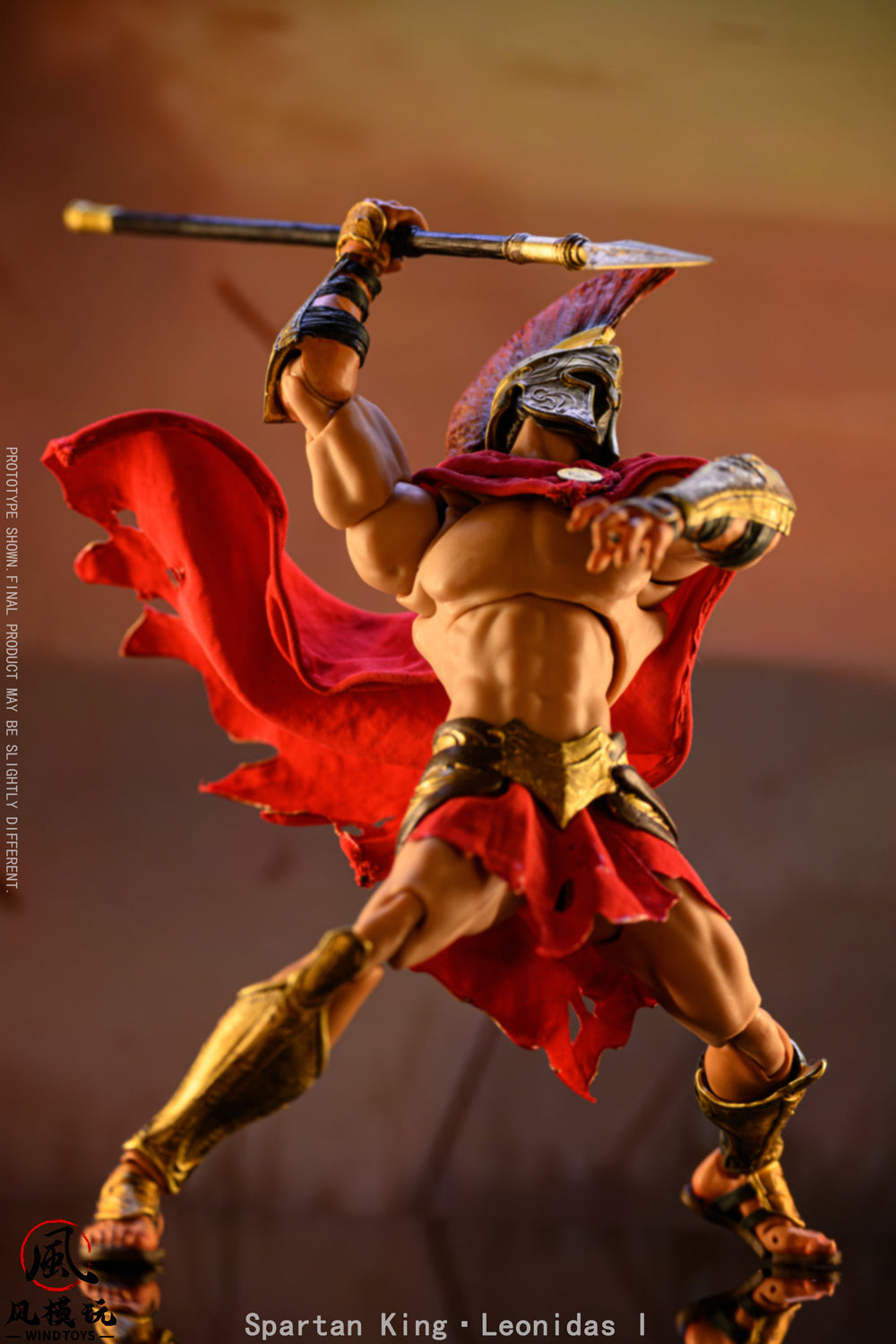WIND TOYS Spartan King Leonidas 1 Standard Edition 1/12 Action