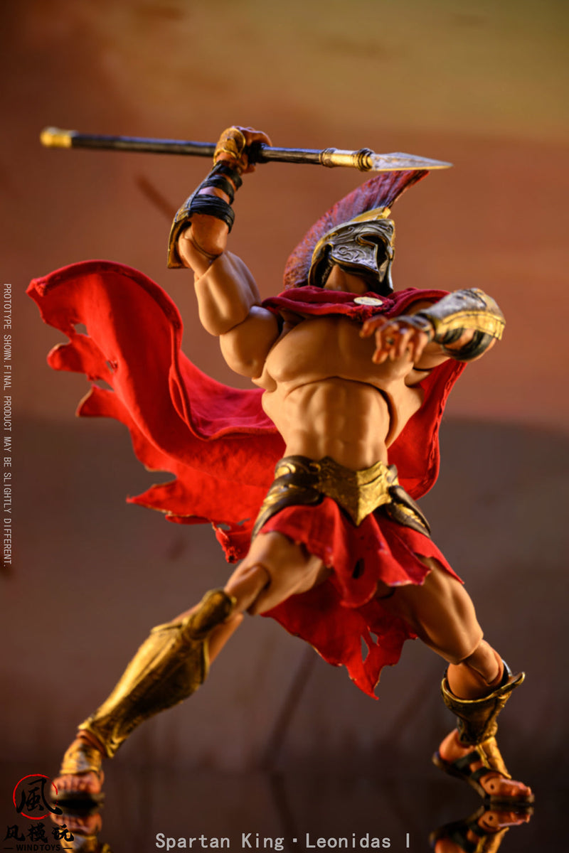 WIND TOYS Spartan King Leonidas 1 Standard Edition 1/12 Actionfigur JAPAN