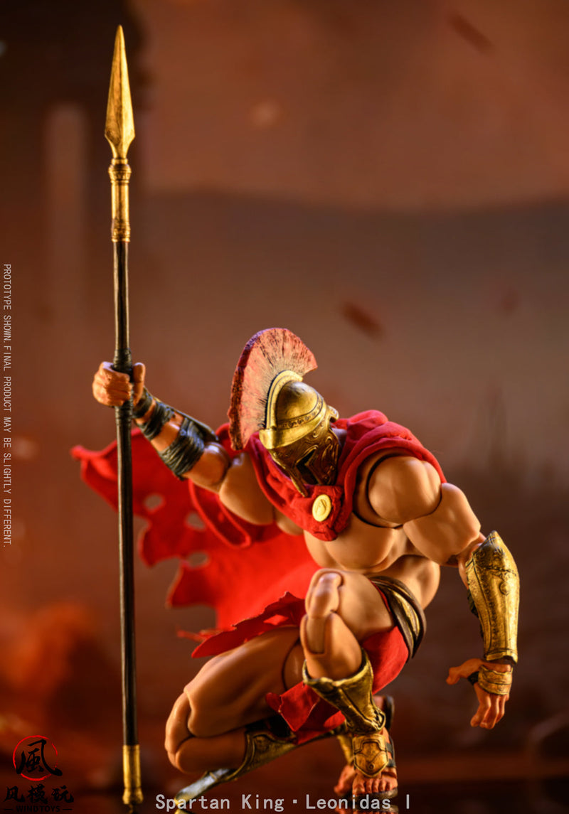 WIND TOYS Spartan King Leonidas 1 Standard Edition 1/12 Actionfigur JAPAN