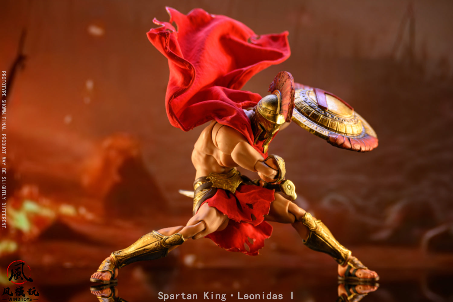 WIND TOYS Spartan King Leonidas 1 Standard Edition 1/12 Action
