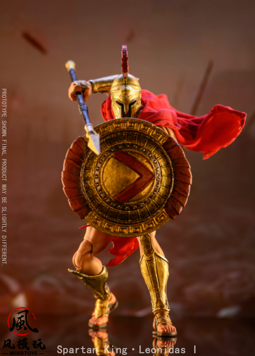 WIND TOYS Spartan King Leonidas 1 Standard Edition 1/12 Action