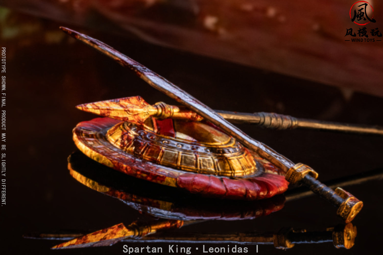 WIND TOYS Spartan King Leonidas 1 Damaged Edition 1/12 Action