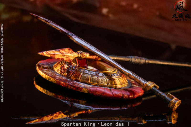 WIND TOYS Spartan King Leonidas 1 Damaged Edition 1/12 Actionfigur JAPAN