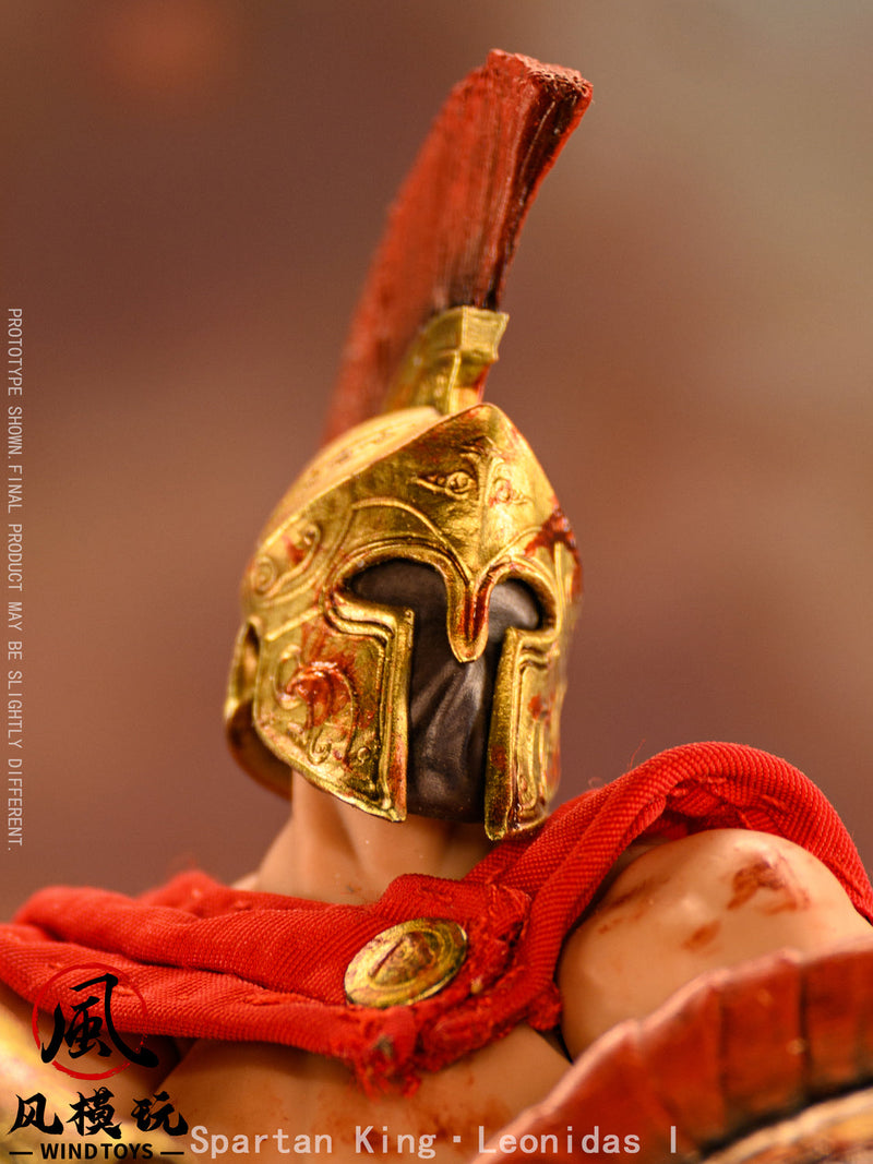 WIND TOYS Spartan King Leonidas 1 Damaged Edition 1/12 Actionfigur JAPAN