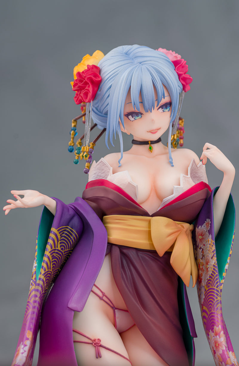 Daiki Kougyou Shujuu Ecstasy Shion Oiran Ver. Wholesome Ver. 1/7 Figure JAPAN