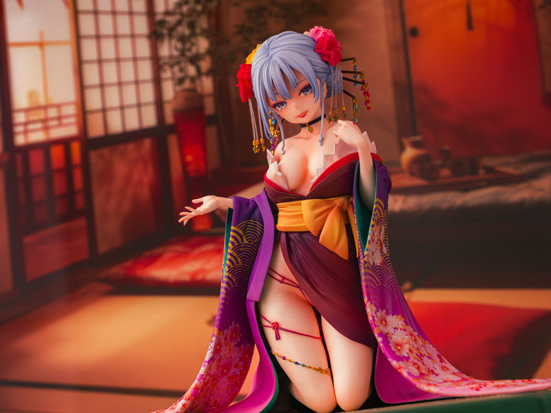 Daiki Kougyou Shujuu Ecstasy Shion Oiran Ver. Wholesome Ver. 1/7 Figure JAPAN