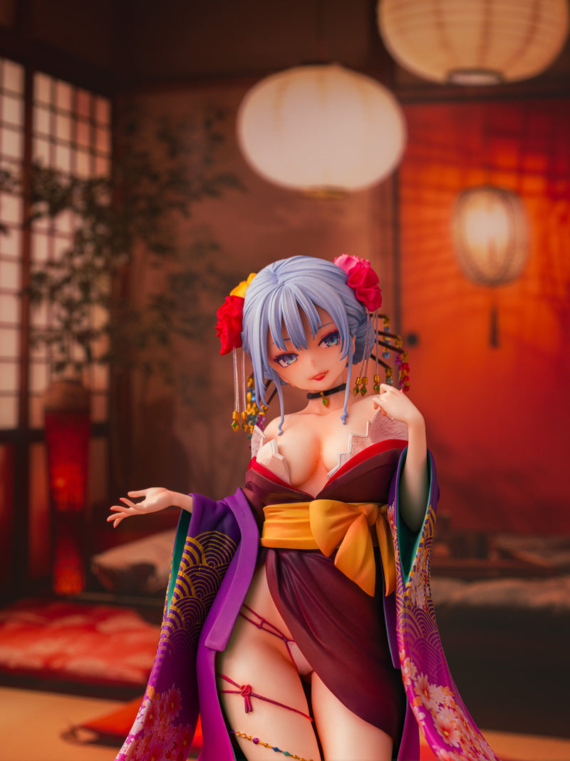 Daiki Kougyou Shujuu Ecstasy Shion Oiran Ver. Wholesome Ver. 1/7 Figure JAPAN