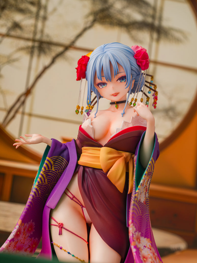 Daiki Kougyou Shujuu Ecstasy Shion Oiran Ver. Wholesome Ver. 1/7 Figure JAPAN
