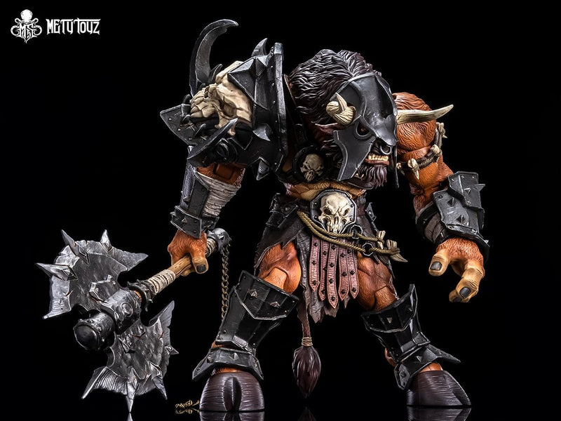 Mety Toyz Adventurer World Tauren Warrior 1/10 Actionfigur JAPAN OFFIZIELL