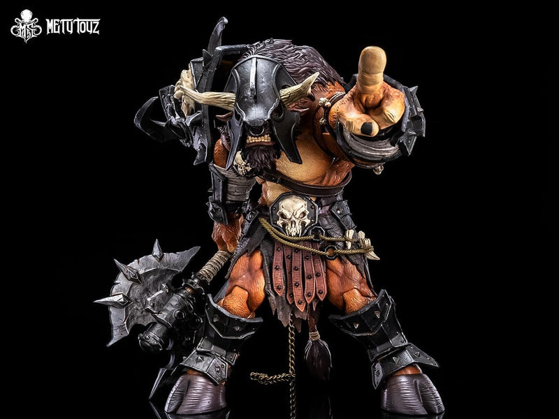 Mety Toyz Adventurer World Tauren Warrior 1/10 Actionfigur JAPAN OFFIZIELL