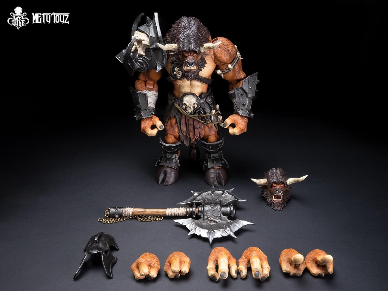 Mety toyz Adventurer World Tauren Warrior 1/10 Action Figure JAPAN