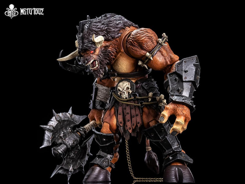 Mety Toyz Adventurer World Tauren Warrior 1/10 Actionfigur JAPAN OFFIZIELL