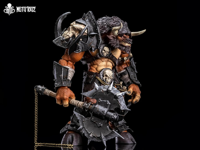 Mety Toyz Adventurer World Tauren Warrior 1/10 Actionfigur JAPAN OFFIZIELL