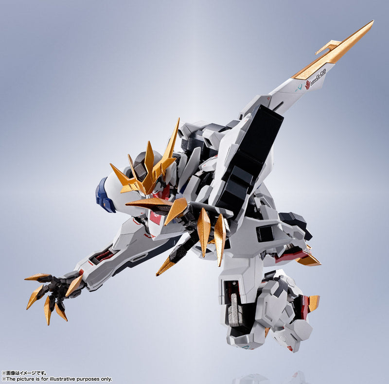 BANDAI Metal Robot Spirits SIDE MS Gundam Barbatos Lupus Rex Action Figure GIAPPONE